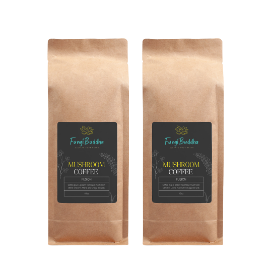 Mushroom Coffee Fusion - Lion’s Mane & Chaga 16oz